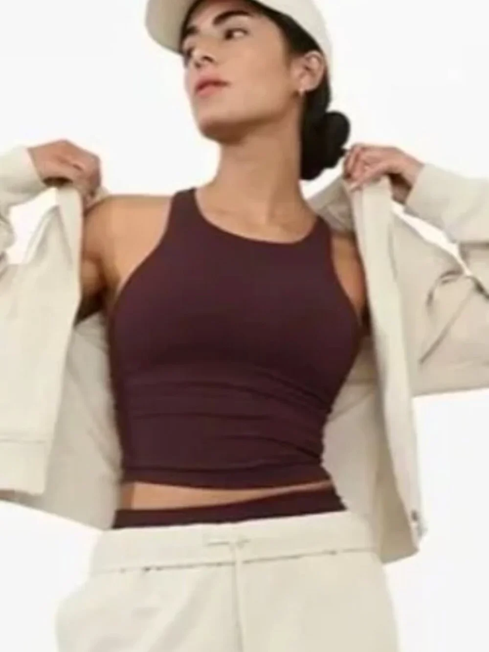 Athleta Purpose Crop Bra D-DD+ Bonnet Small
